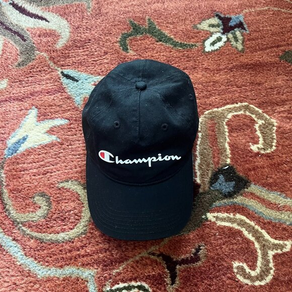 Women's Black Champion Cap - Picture 1 of 2